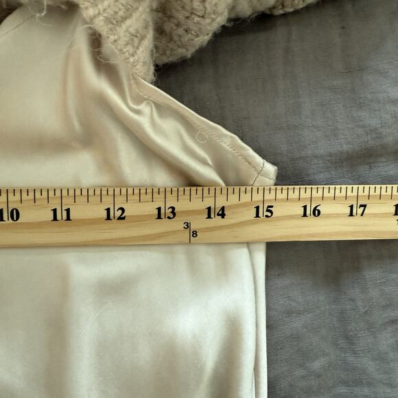 Anthropologie Mare Mare Sweater Slip Dress Cream Size XS - Picture 13 of 16